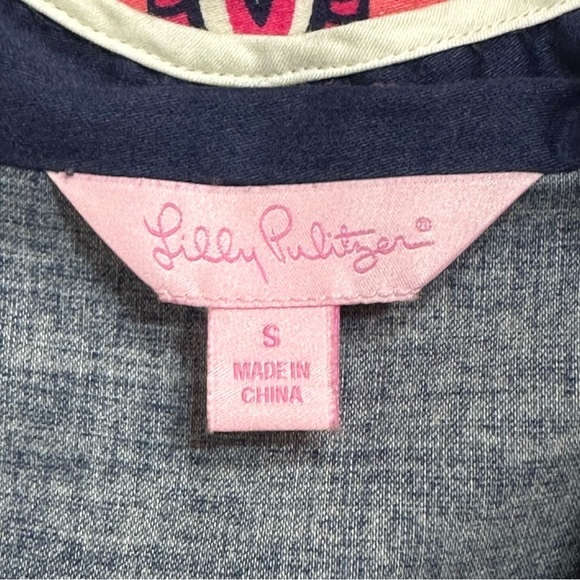 Lilly Pulitzer Ciara Tunic Sz S - Picture 3 of 11